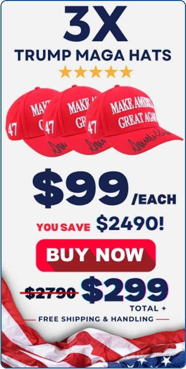 buy 3x trump maga hat