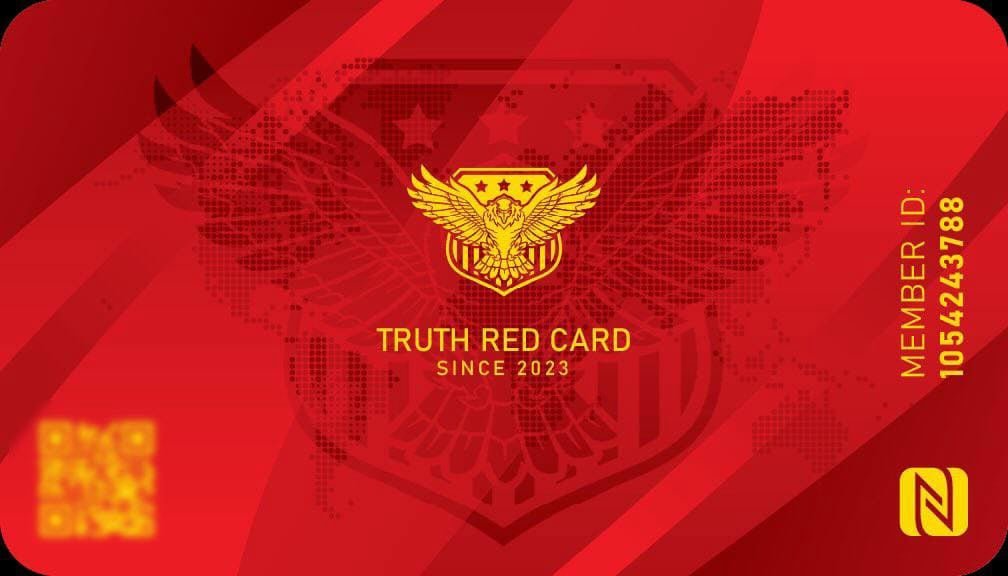 Trump Truth Red Card buy